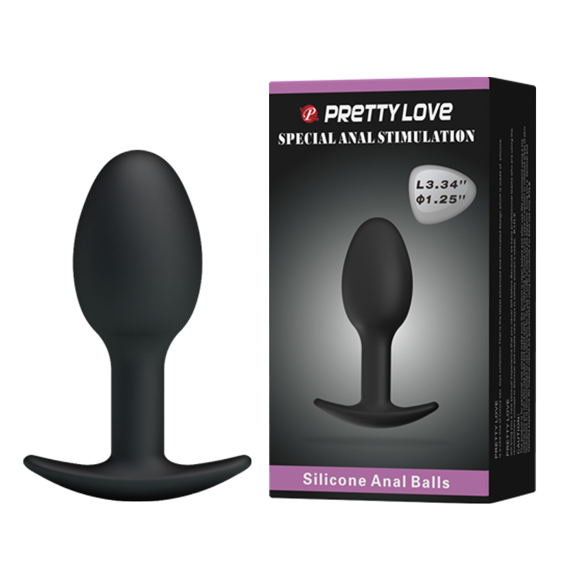 Plug Anal, com Peso e Base para Apoio - PRETTY LOVE SPECIAL ANAL STIMULATION - Sexshop