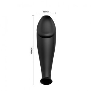 Plug Anal com Ponta Formato de Glande e 12 Modos de Vibração - PRETTY LOVE SPECIAL ANAL STIMULATION - Sexshop