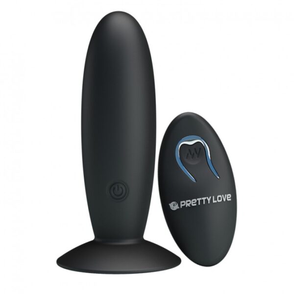 Plug Anal, Wireless com 12 Modos de Vibração - PRETTY LOVE REMOTE CONTROL VIBRATING PLUG - Sexshop