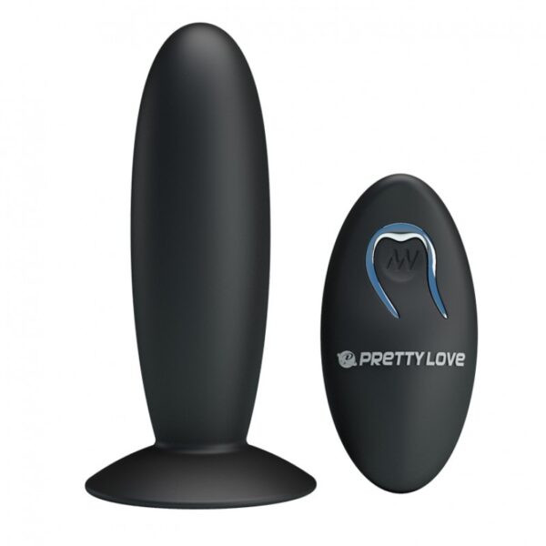 Plug Anal, Wireless com 12 Modos de Vibração - PRETTY LOVE REMOTE CONTROL VIBRATING PLUG - Sexshop