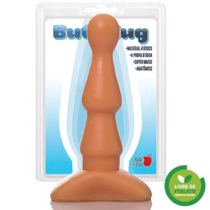 Plug anal Ondulado bi-fase Pele - Sexshop