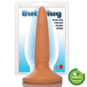 Plug Anal finco com estrias Pele - Sexshop