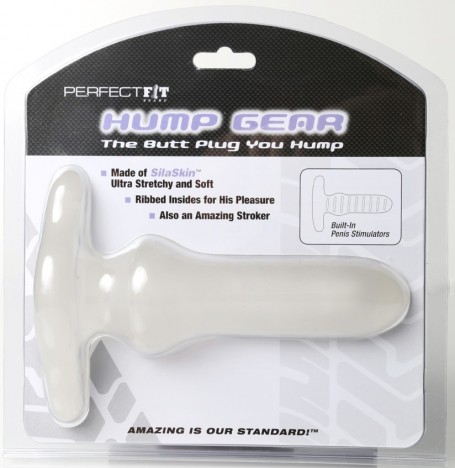 Plug anal com túnel massageador - HUMP GEAR - PERFECT FIT - Sexshop