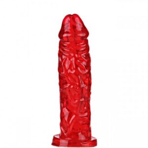 Pênis Realístico Vermelho 14,5x3,4 cm - Sexshop