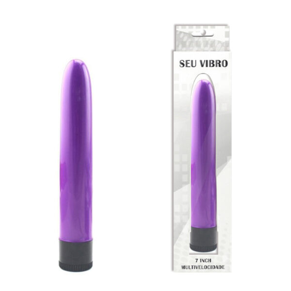Vibrador Personal Liso 17,5 cm Multivelocidade YOUVIBE - Sex shop