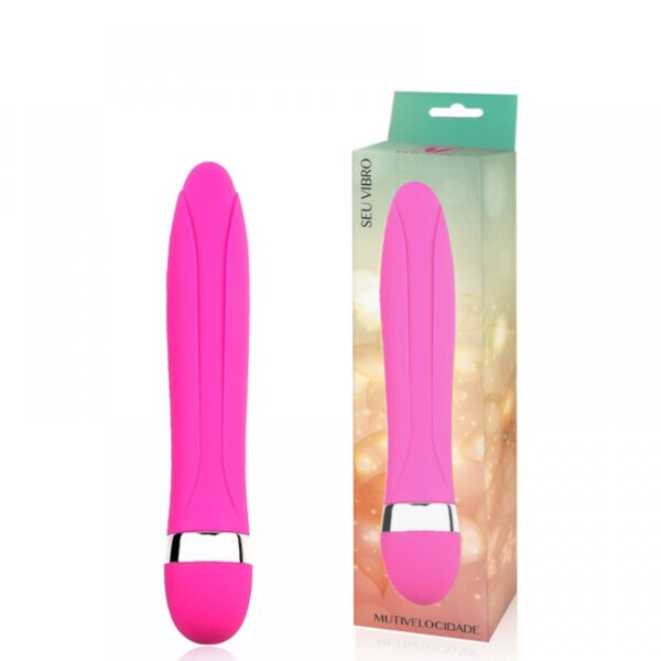 Vibrador Multivelocidade 18,3 cm com Relevos Salientes - MEU VIBRO YOU VIBE - Sexy shop