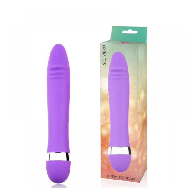 Vibrador Personal 18,3 cm Multivelocidade com Formato de Glande - MEU VIBRO YOU VIBE - Sexshop