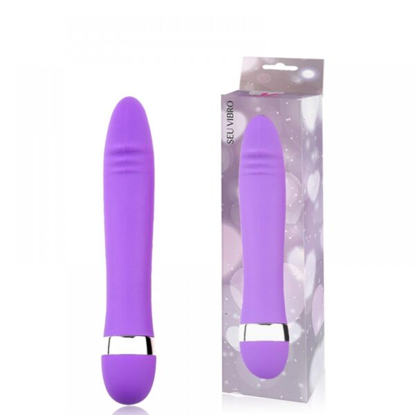 Vibrador Personal 18,3 cm com 10 Modos de Vibração, Formato de Glande na Ponta - MEU VIBRO YOU VIBE - Sexshop