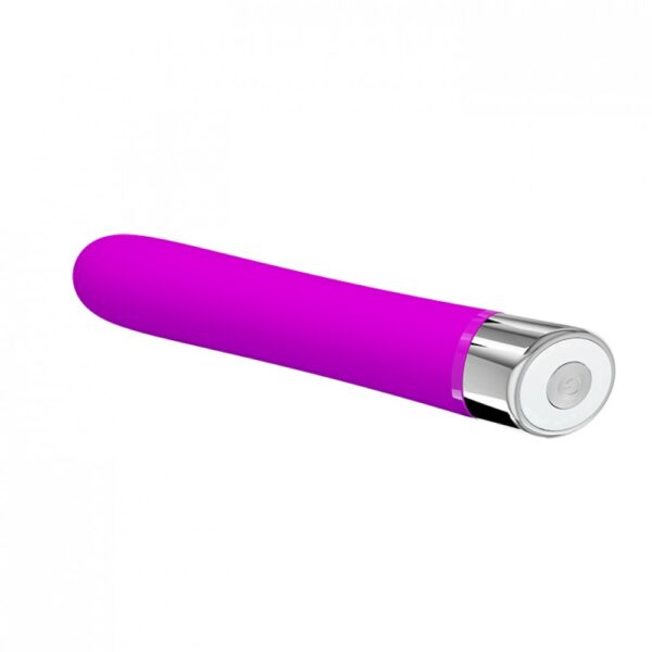Vibrador Personal Liso em Silicone com 12 Modos de Vibração - PRETTY LOVE RANDOLPH - Sexy shop