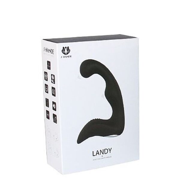 Estimulador de Próstata Luxo 9 Vibrações - Landy S-Hande - Sexshop