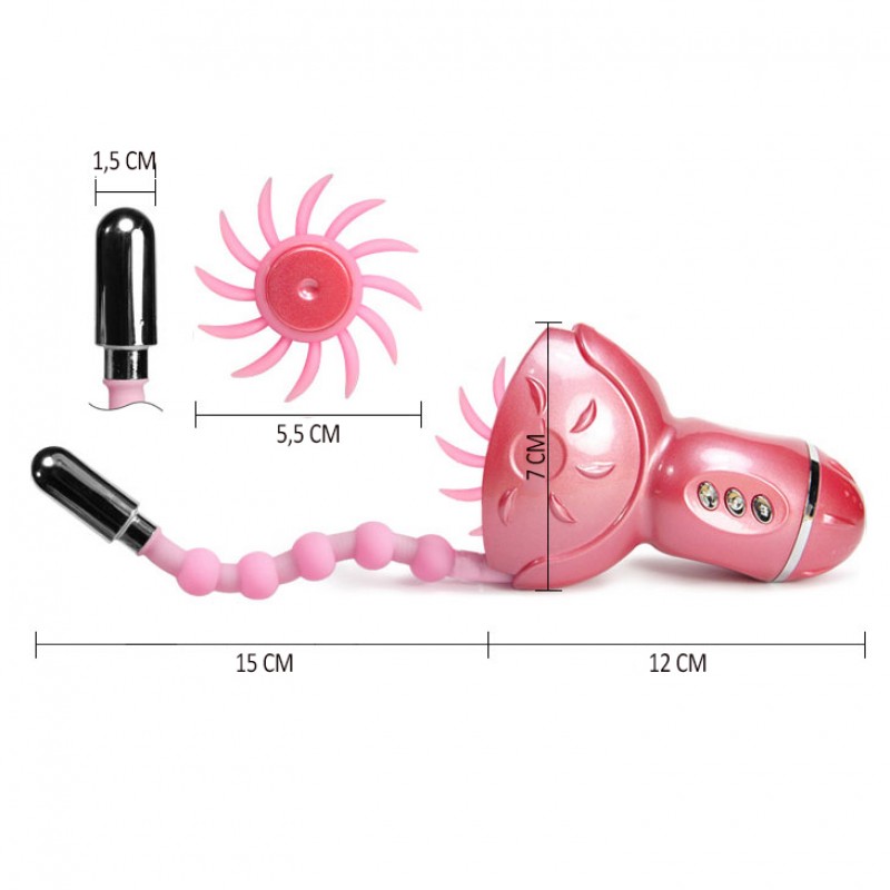 Simulador de Sexo Oral Feminino - ROLLING FUN - Sexshop