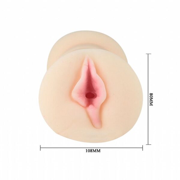 Vagina Dupla, em Cyber Skin com Vibrador e Textura 3D Passion Lady - Sexshop