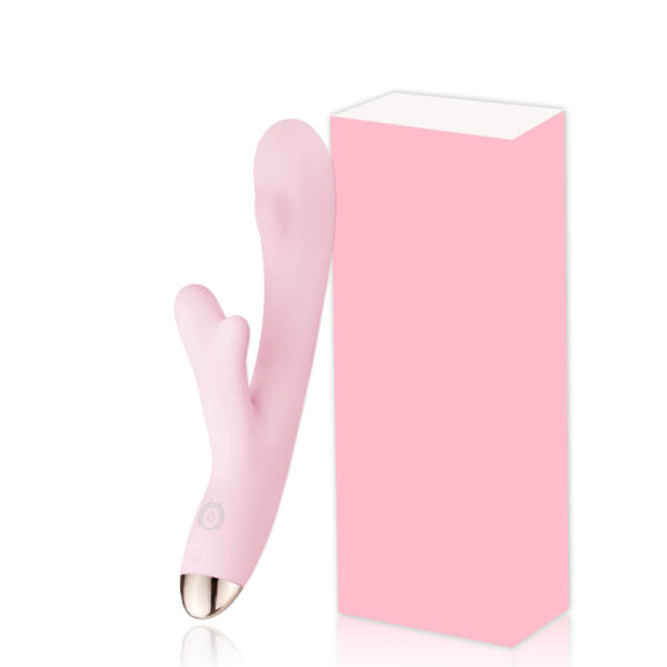 Vibrador com Estimulador Clitoriano com 8 Modos de Vibração e Auto Aquecimento - Sex shop