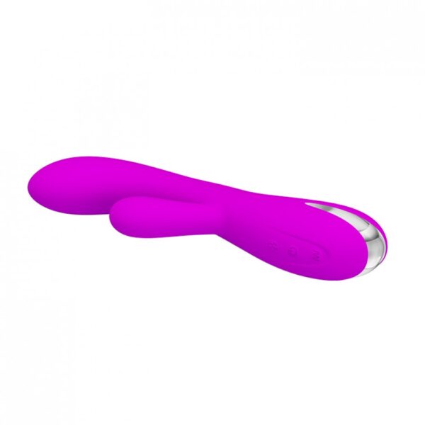 Vibrador com Sistema de Auto Aquecimento e 12 Modos de Vibração - PRETTY LOVE WILBUR - Sex shop