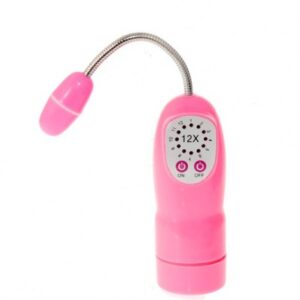 Vibrador Bullet Rosa com 12 velocidades - Sexshop