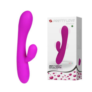 Vibrador com Estimulador Clitoriano com 30 Modos de Vibração - PRETTY LOVE VICTOR - Sex shop