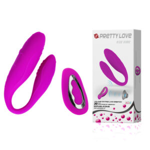 Vibrador de Casal Com Sensor de Voz - PRETTY LOVE VOX VIBE - Sexshop-0