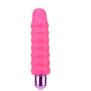 Sexshop - Vibrador feito em 100% silicone ondulado - Sexshop