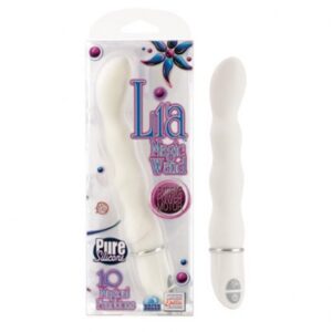 Vibrador Lia Magic Silicone Branco - Sexshop