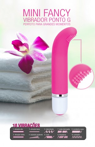 Vibrador ponto G com 10 velocidades impulse - FANCY - NANMA - Sexshop-9929
