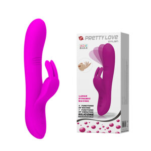 Vibrador Ponto G com Movimentos Wave e 7 Modos de Vibração - PRETTY LOVE DYLAN