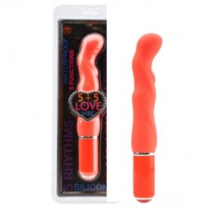 Vibrador silicone 5 velocidades e 5 ritmos - 5 + 5 LOVE VIBE - NANMA - Sexshop-0