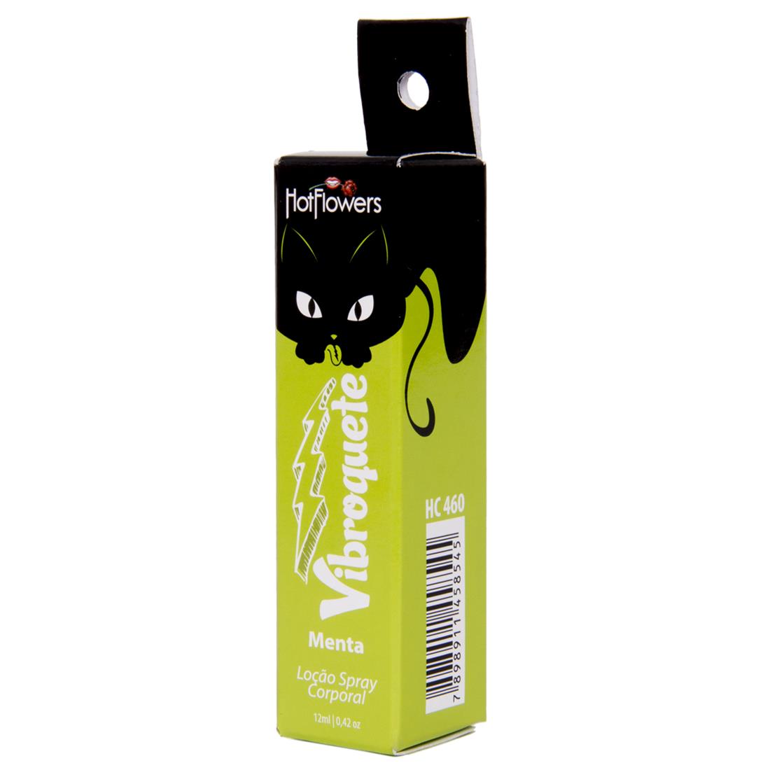 Vibroquete Menta Gel Vibrante 12gr Hot Flowers - Sexshop