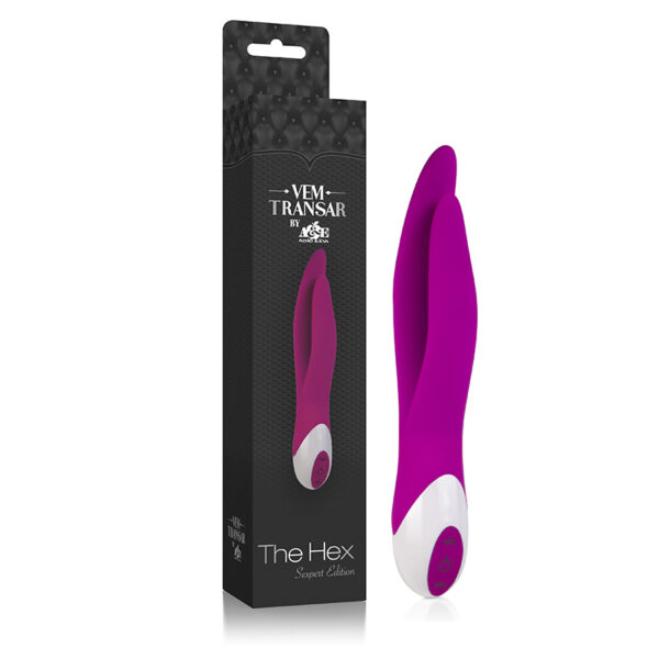 Vibrador Duplo The Hex - Vem Transar - Sexshop