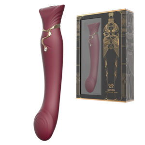 Vibrador ZALO - Queen G Spot PulseWave Vibrator - Vermelho - Sex shop