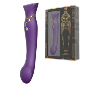 Vibrador ZALO - Queen G Spot PulseWave Vibrator - Lilás - Sexy shop