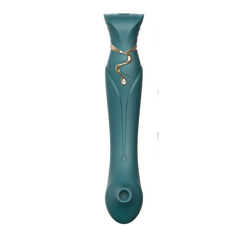 Vibrador ZALO - Queen Set G Spot PulseWave Vibrator - Verde - Sex shop