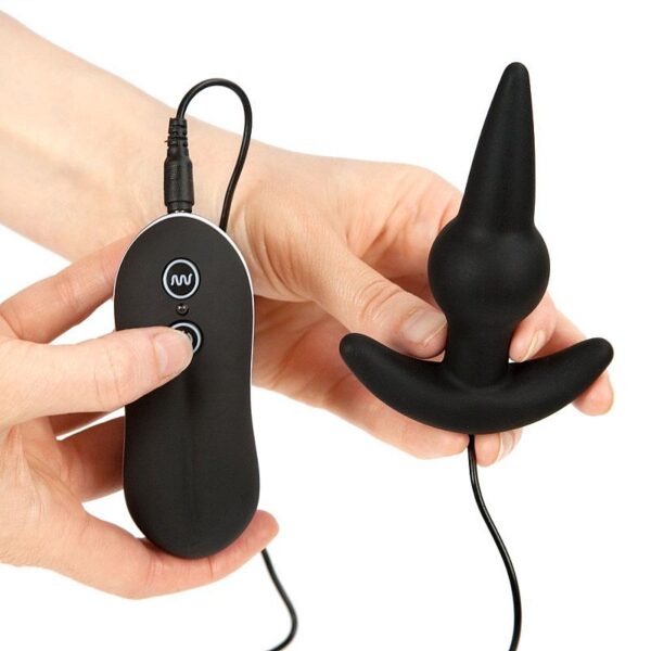 Plug Anal com 10 Funções e Controle Remoto Bulb Probe - Coleção Aphrodisia - Sexshop
