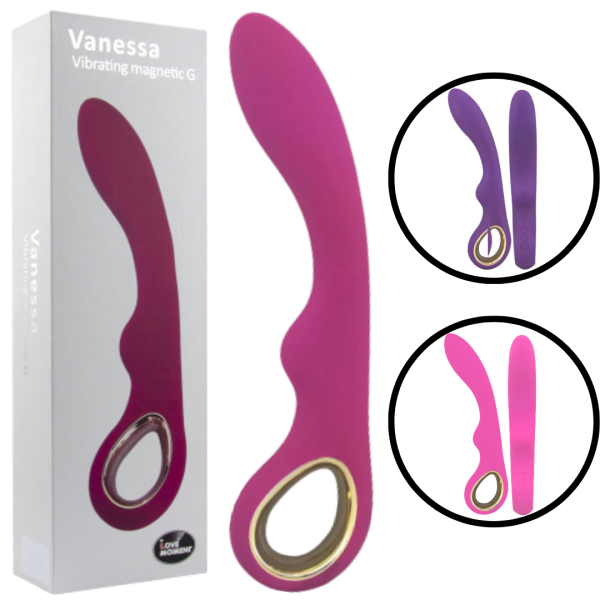Vibrador Ponto G de luxo Recarregável - Lealso - Vanessa