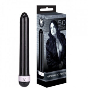 Vibrador Preto 50 Formas de Amar 18cm - Sex shop