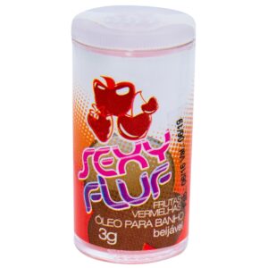 bolinha Sexy Fluf Beijável 02 unidades INTT Frutas Vermelhas - Sexshop