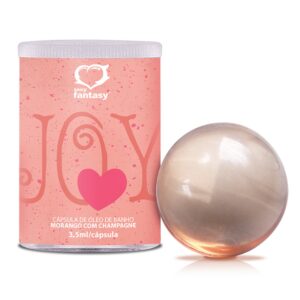 Bolinha Aromática Sexy Ball 01 unidade Sexy Fantasy MORANGO COM CHAMPANHE - Sex shop