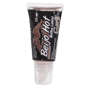 Beijo Hot Brilho Lábial para Sexo Oral CHOCOLATE 15ml Garji - Sex shop