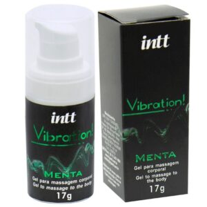 Vibration Gel Excitante Aromático 17g INTT Menta - Sex shop