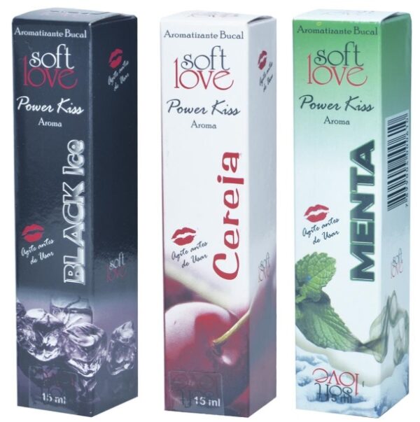 Spray Sexo Oral Power Kiss MENTA - Sexshop-19701