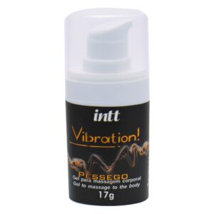 Vibration Gel Excitante Aromático 17g INTT Pêssego - Sex shop