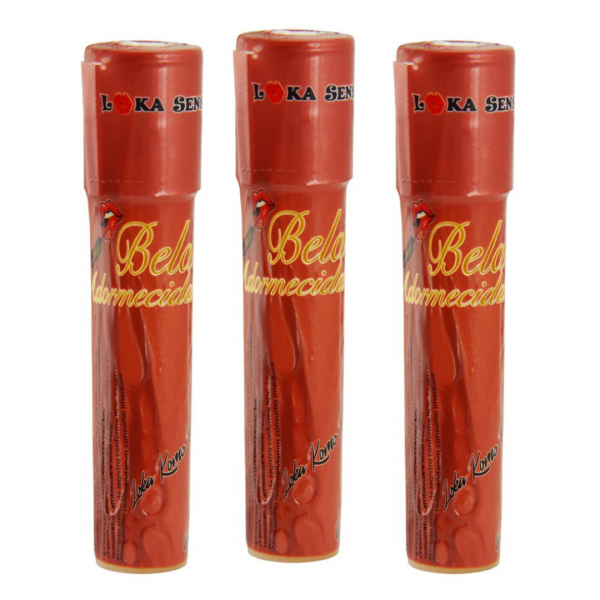 KIT 03 Anestésicos Anal Bella Adormecida Sachê 5g LokaSensação