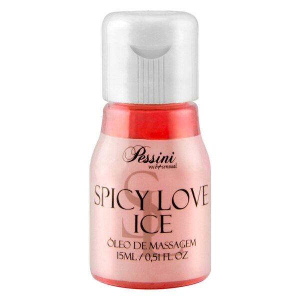 Gel Comestível Spicy Love Ice CEREJA 15ml Pessini - Sex shop