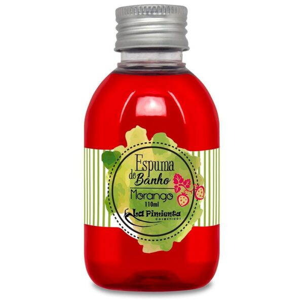 Espuma de Banho Aromática Morango 110ML LA PIMIENTA