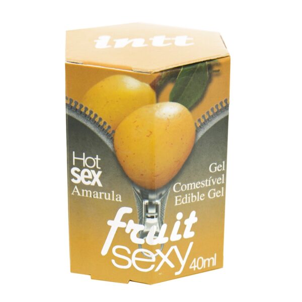 Gel Comestível Fruit Sexy AMARULA Hot 40ml INTT - Sexshop