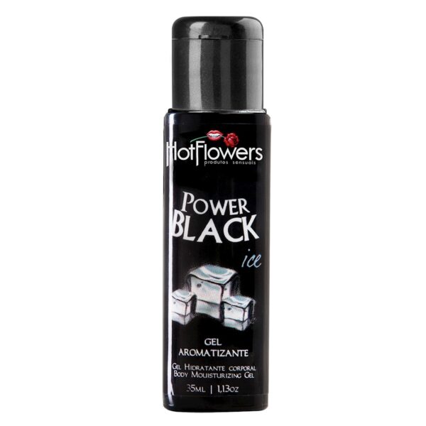 Gel Gelado Aromatizante Sabor BLACK ICE 35ml HotFlowers - Sexshop