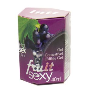 Fruit Sexy UVA Hot Gel Comestível 40ml INTT - Sex shop-0