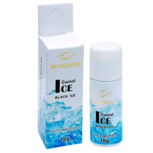 In Heaven gel Comestível Ice 10g BLACK ICE INTT - Sex shop