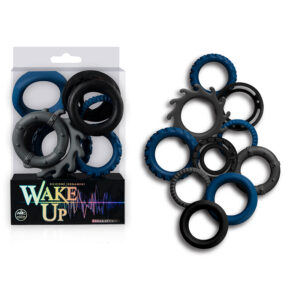 Kit de anéis penianos de silicone - Wake Up NANMA - Sexshop