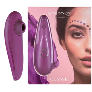 Sugador de Clitóris Womanizer Roxo - Sugador de Luxo