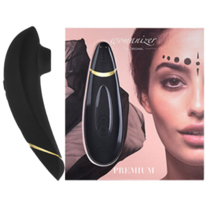 Sugador de Clitoris Womanizer Premium Preto - Sugador Luxuoso